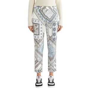 Etro Patchwork Paisley Tailored Trousers 38 Made in Italy Designer Maximalist